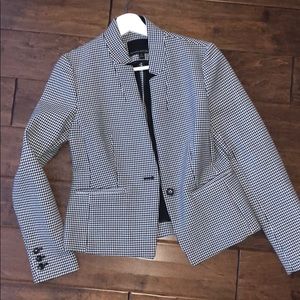 Banana Republic Houndstooth Blazer Size 0